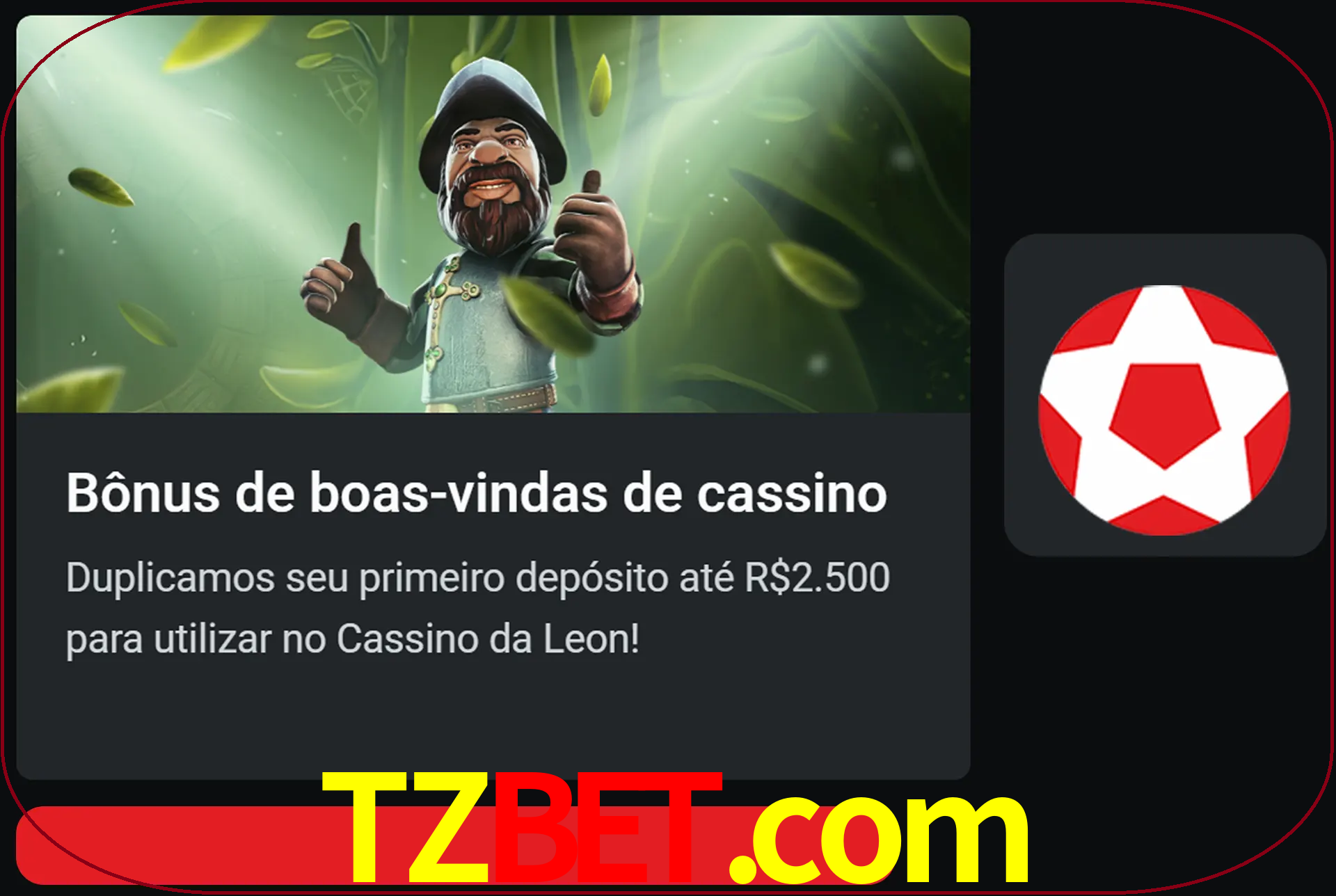 Receba seu dinheiro do bônus de boas-vindas após o primeiro depósito.