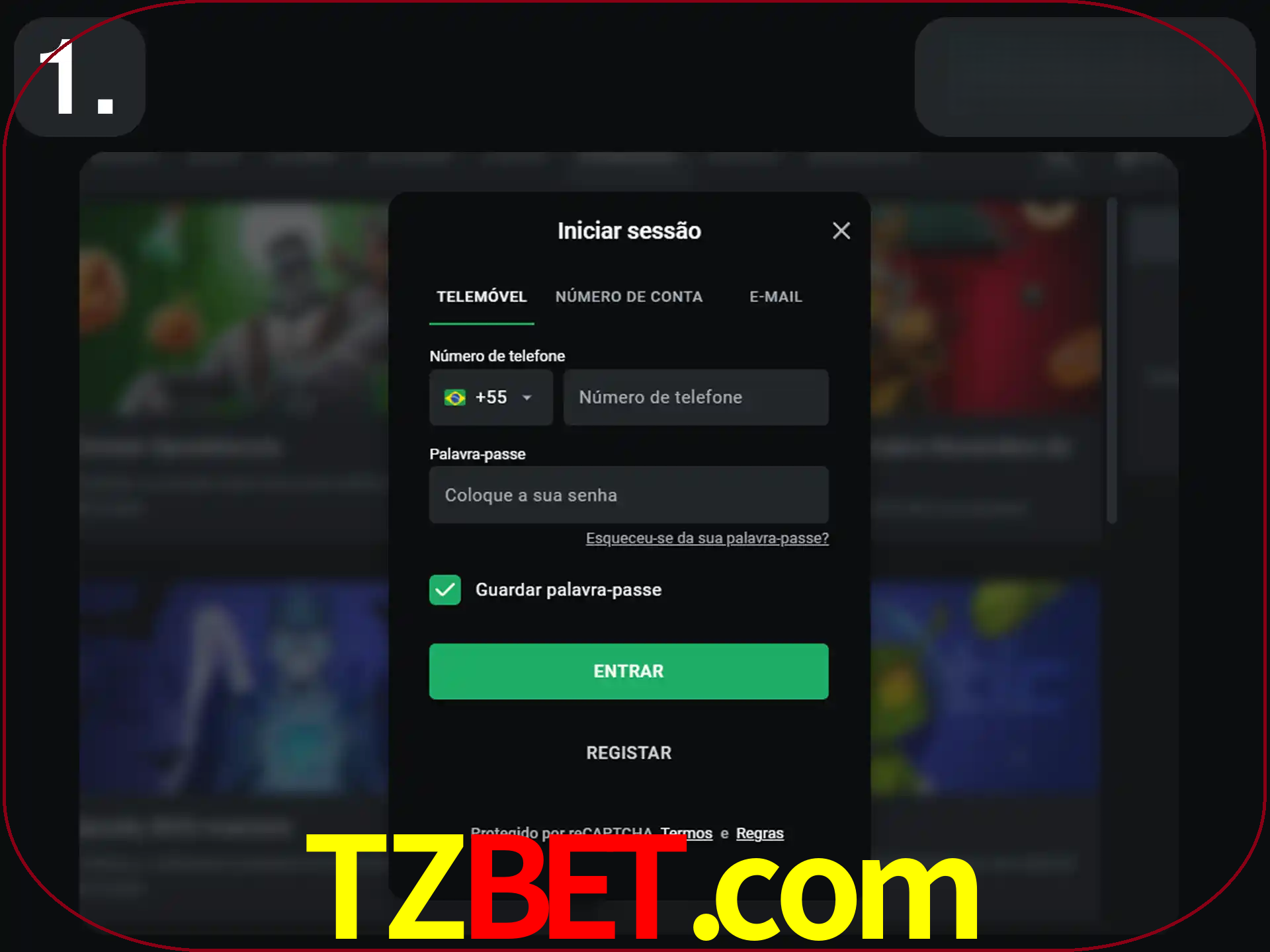 Acesse o site.
